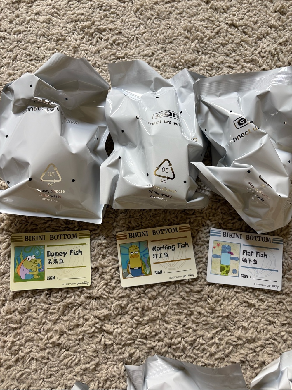 POP MART SpongeBob Bikini Bottom Buddies Boxes Set 100% Authentic LOT 6 NO CHASE - Picture 2 of 3